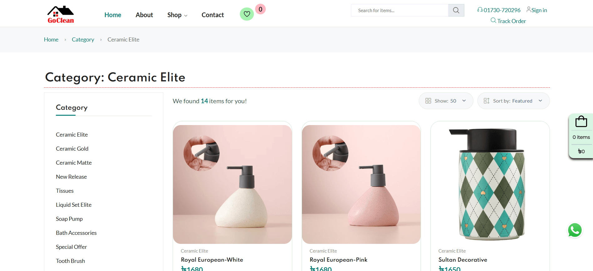 GoClean E-commerce Platform