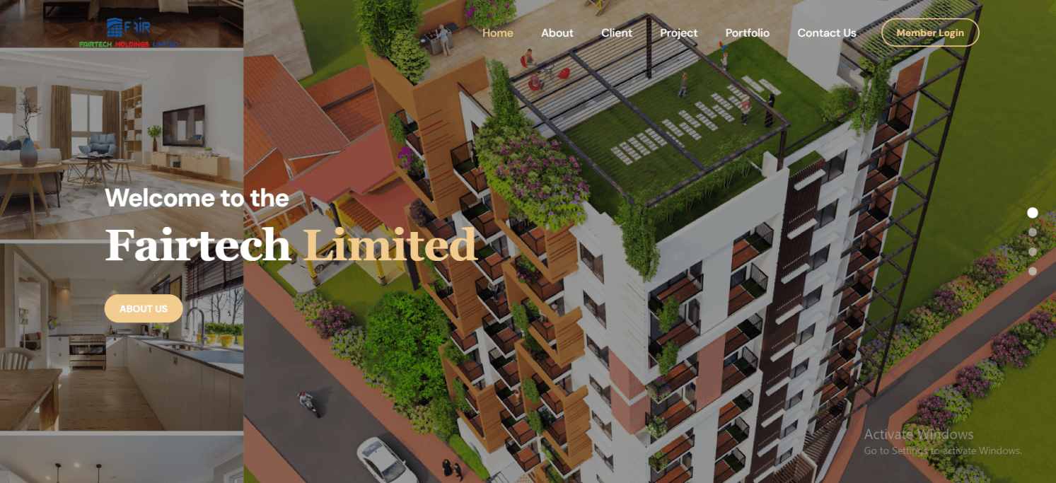 Construction Company Website